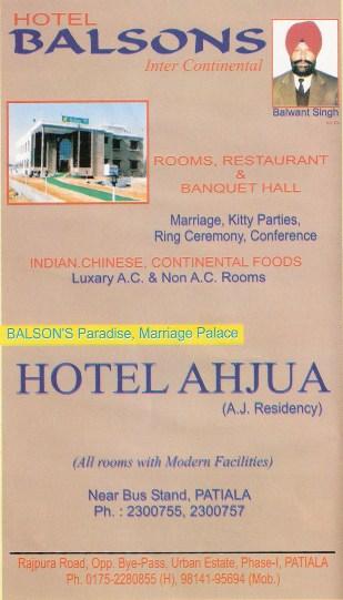 Hotel Balsons