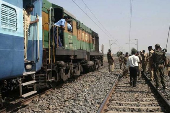 Two Robbers Attack Train Passengers