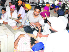 Patiala Witnesses Ruthless Lathi-Charge